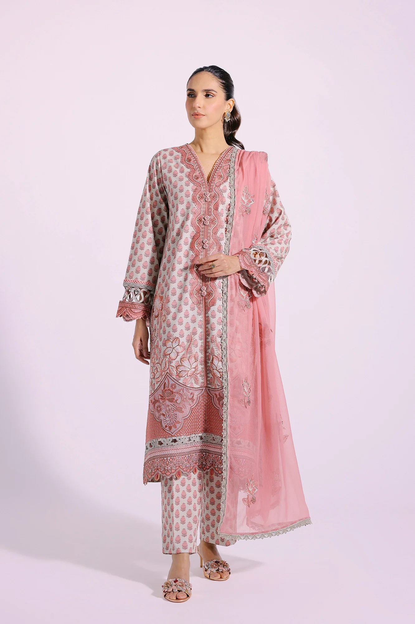 Ethnic | Rozana Collection SS 24 | E0413/203/326 - Pakistani Clothes for women, in United Kingdom and United States