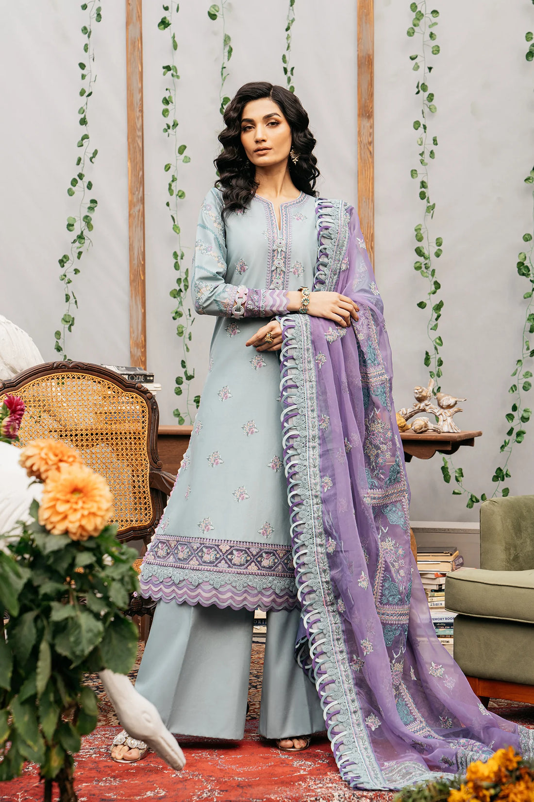 Ethnic | Rozana Collection SS 24 | E0415/203/716 - Pakistani Clothes for women, in United Kingdom and United States