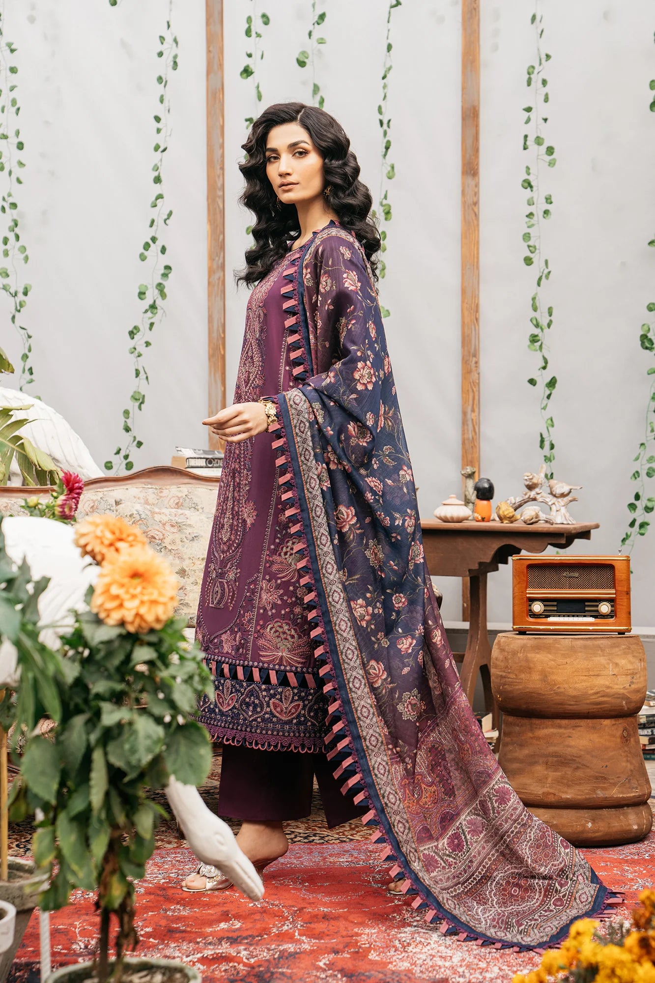 Ethnic | Rozana Collection SS 24 | E0406/203/520 - Pakistani Clothes for women, in United Kingdom and United States