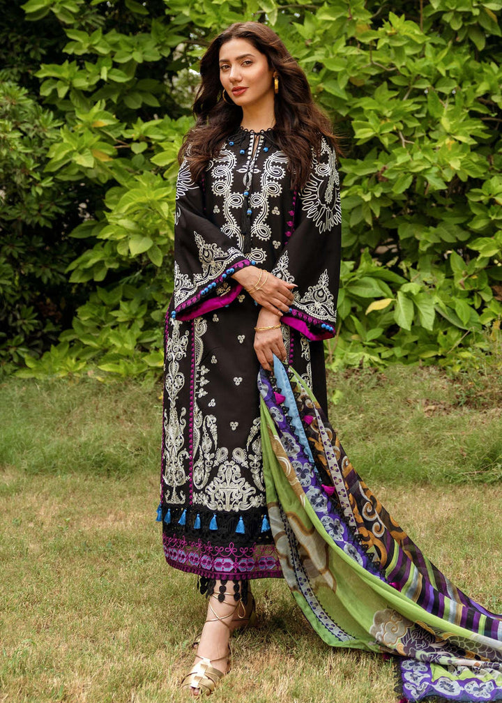 Sadaf Fawad Khan | Lawn 24 | Helen (A) - Hoorain Designer Wear - Pakistani Designer Clothes for women, in United Kingdom, United states, CA and Australia