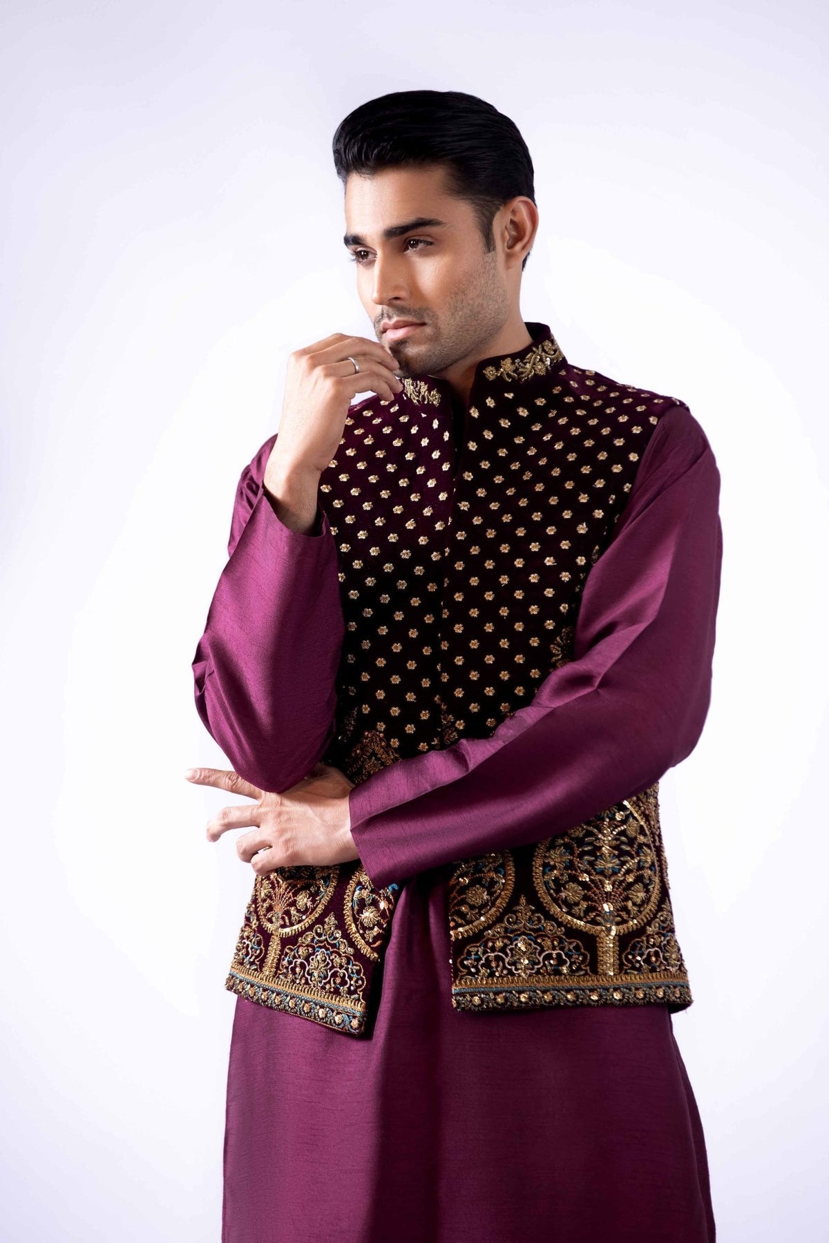 Pakistani Menswear | Fahad Hussayn | BHAMBHAL - Pakistani Clothes for women, in United Kingdom and United States