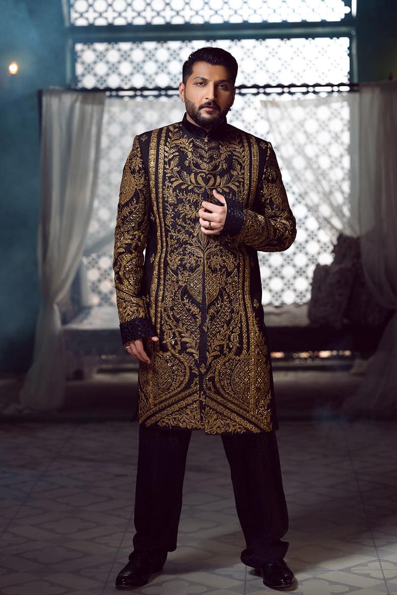 Fahad hussayn sherwani best sale