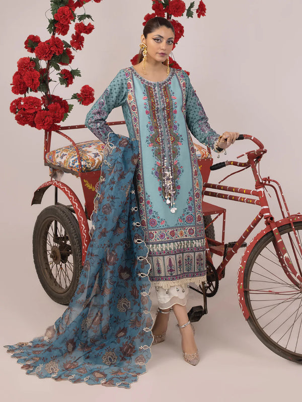 Ittehad | Faiza Faisal  Rangeeli Lawn 24 | Rampa - Hoorain Designer Wear - Pakistani Ladies Branded Stitched Clothes in United Kingdom, United states, CA and Australia