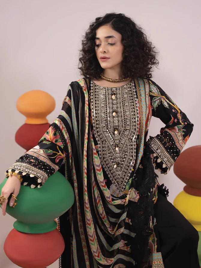 Ittehad | Faiza Faisal  Rangeeli Lawn 24 | BulBul - Hoorain Designer Wear - Pakistani Designer Clothes for women, in United Kingdom, United states, CA and Australia