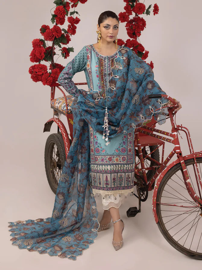 Ittehad | Faiza Faisal  Rangeeli Lawn 24 | Rampa - Pakistani Clothes for women, in United Kingdom and United States