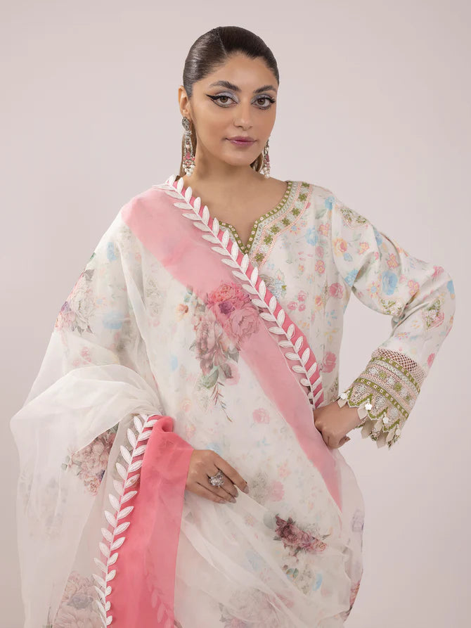 Ittehad | Faiza Faisal  Rangeeli Lawn 24 | Nargis - Hoorain Designer Wear - Pakistani Ladies Branded Stitched Clothes in United Kingdom, United states, CA and Australia