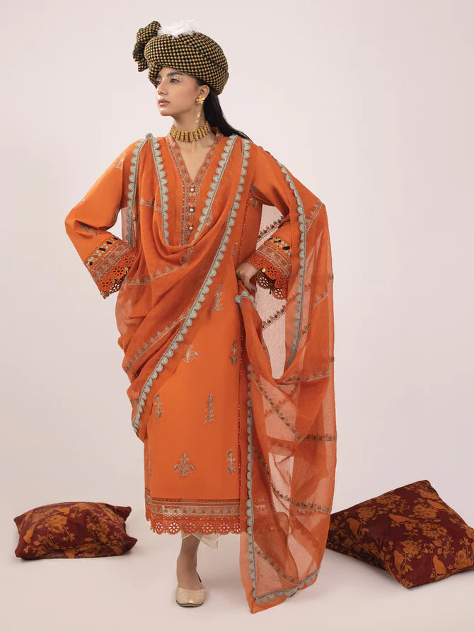 Ittehad | Faiza Faisal  Rangeeli Lawn 24 | Chammo - Hoorain Designer Wear - Pakistani Ladies Branded Stitched Clothes in United Kingdom, United states, CA and Australia