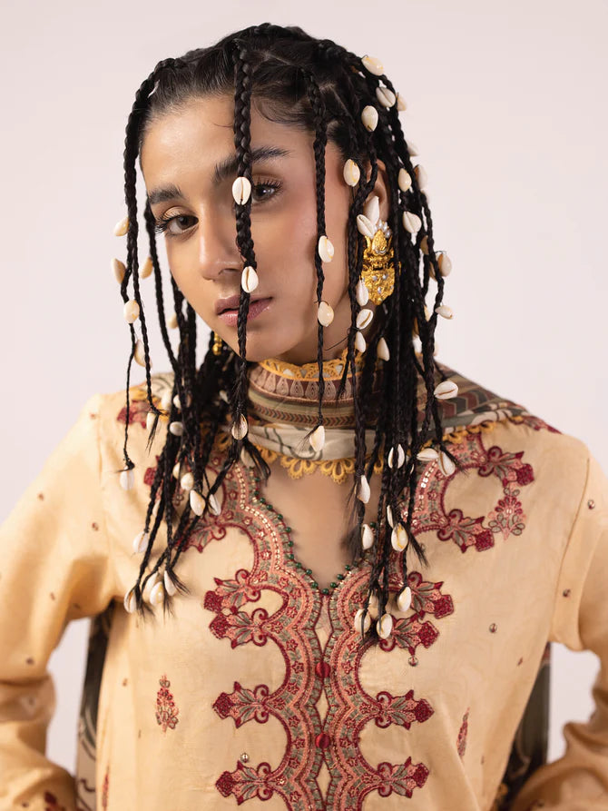 Ittehad | Faiza Faisal  Rangeeli Lawn 24 | Gulabo - Hoorain Designer Wear - Pakistani Designer Clothes for women, in United Kingdom, United states, CA and Australia