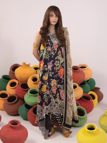 Ittehad | Faiza Faisal  Rangeeli Lawn 24 | Champa - Pakistani Clothes for women, in United Kingdom and United States