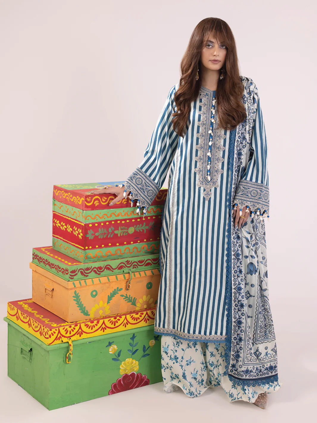 Ittehad | Faiza Faisal  Rangeeli Lawn 24 | Albeli - Pakistani Clothes for women, in United Kingdom and United States