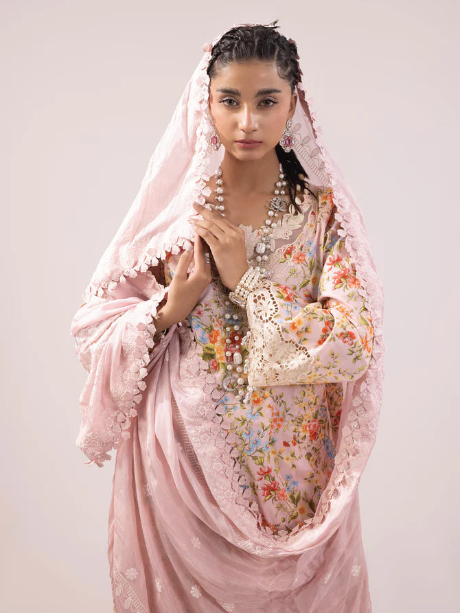 Ittehad | Faiza Faisal  Rangeeli Lawn 24 | Laali - Pakistani Clothes for women, in United Kingdom and United States