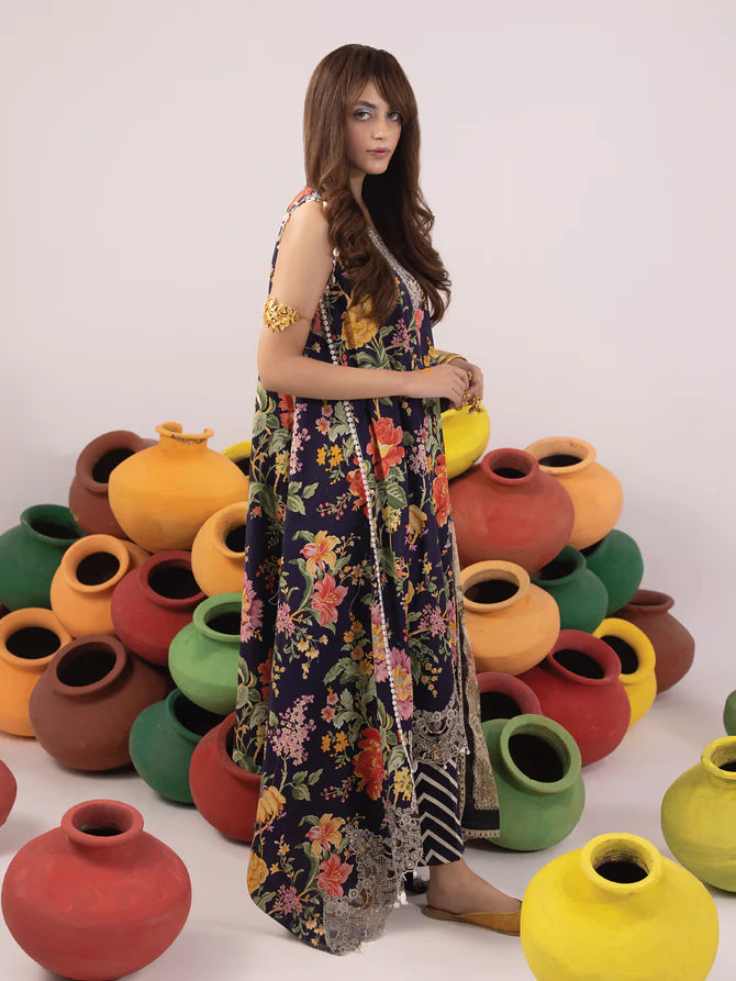 Ittehad | Faiza Faisal  Rangeeli Lawn 24 | Champa - Hoorain Designer Wear - Pakistani Ladies Branded Stitched Clothes in United Kingdom, United states, CA and Australia
