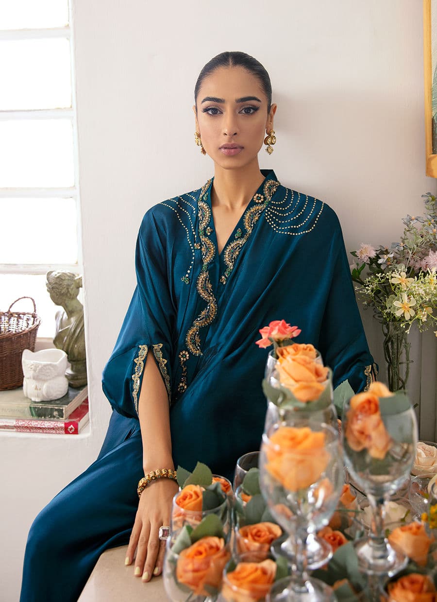 Farah Talib Aziz | Mayna Festive Luxe | Nami - Pakistani Clothes for women, in United Kingdom and United States