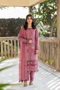 Farasha | Bahaar Embroidered Lawn | Rose Garland - Pakistani Clothes for women, in United Kingdom and United States