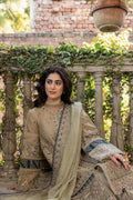 Farasha | Bahaar Embroidered Lawn | Whimsical Sage - Pakistani Clothes for women, in United Kingdom and United States