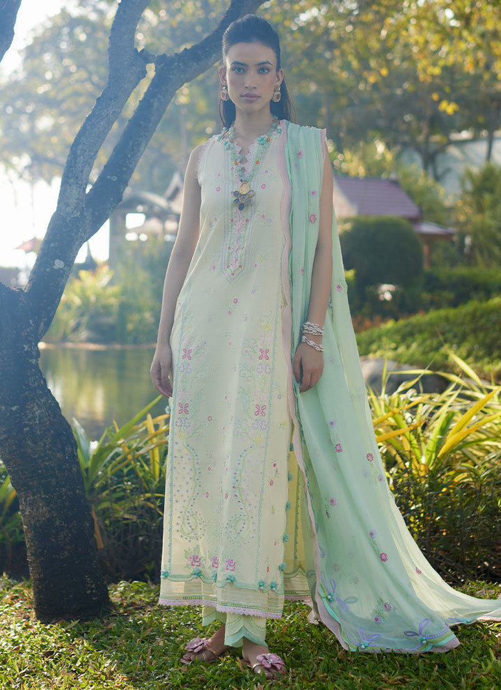 Farah Talib Aziz | Suay Lawn 24 | VAIA YELLOW - Pakistani Clothes for women, in United Kingdom and United States