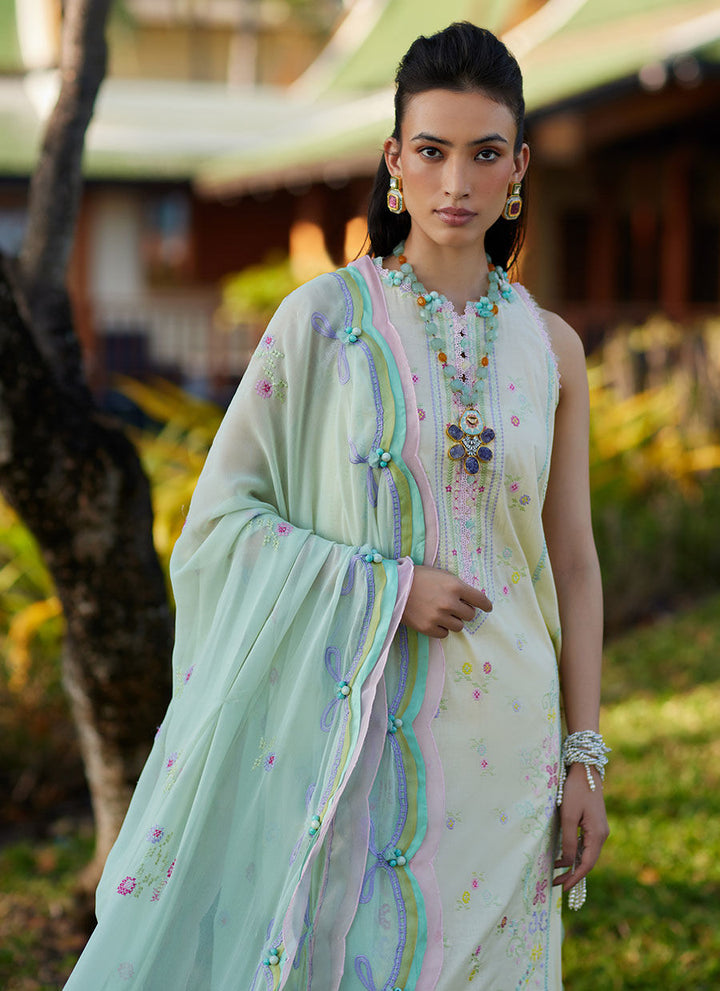 Farah Talib Aziz | Suay Lawn 24 | VAIA YELLOW - Pakistani Clothes for women, in United Kingdom and United States