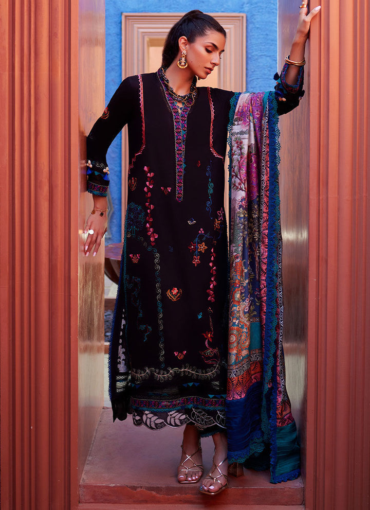 Farah Talib Aziz | Suay Lawn 24 | ILARIA BLACK - Pakistani Clothes for women, in United Kingdom and United States