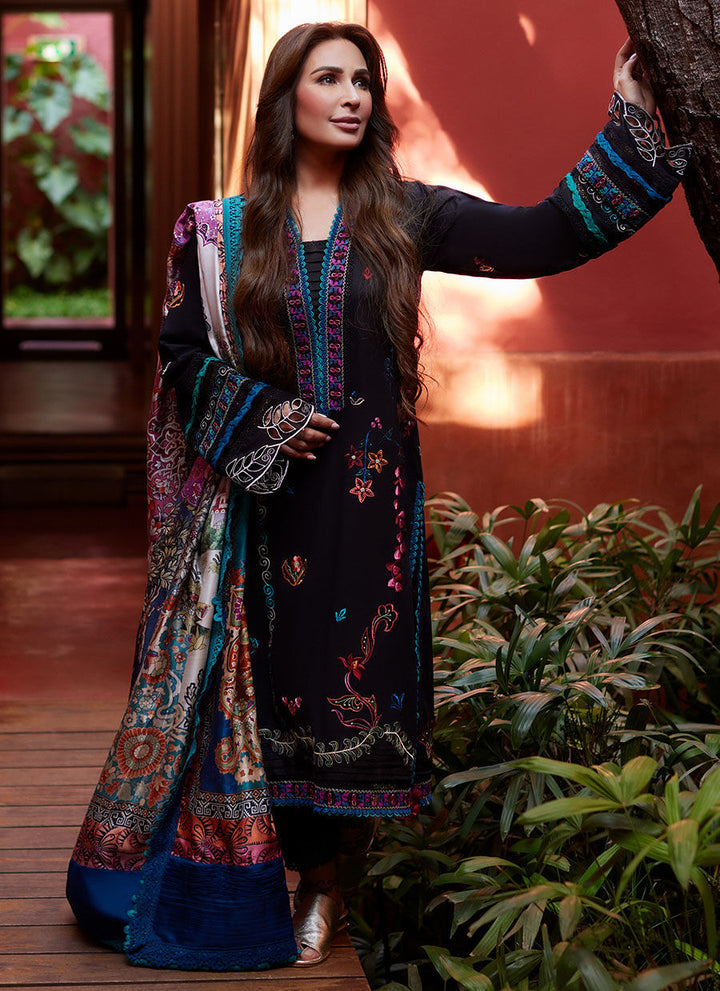 Farah Talib Aziz | Suay Lawn 24 | ILARIA BLACK - Pakistani Clothes for women, in United Kingdom and United States