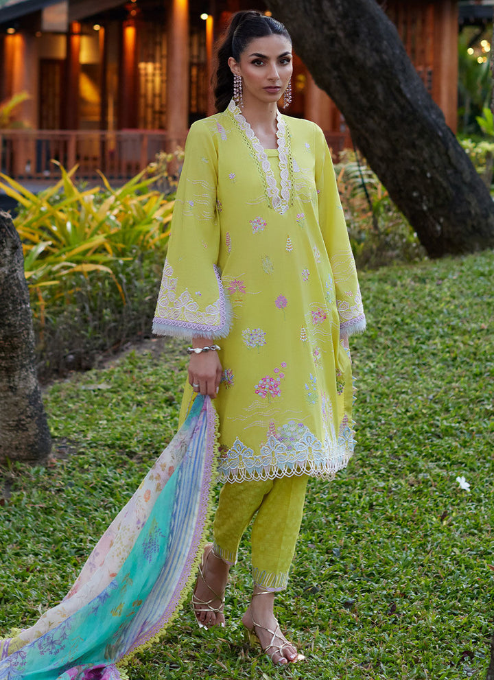 Farah Talib Aziz | Suay Lawn 24 | KELAYA KIWI - Hoorain Designer Wear - Pakistani Ladies Branded Stitched Clothes in United Kingdom, United states, CA and Australia