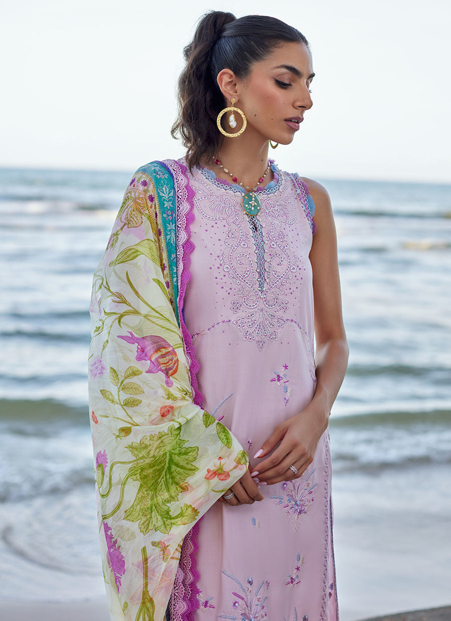 Farah Talib Aziz | Suay Lawn 24 | IZUMI PINK - Pakistani Clothes for women, in United Kingdom and United States