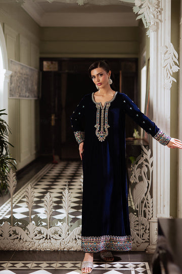 Saira Rizwan | Velvet Pret 25 | ZEHRA-SRVP25-01