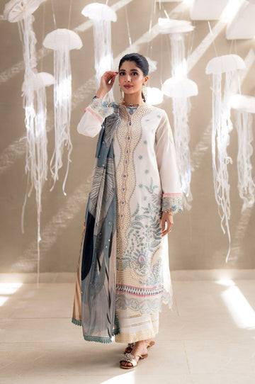 Aabyaan | Saagar Luxury Lawn 25 | ZAIRA (AS-09)