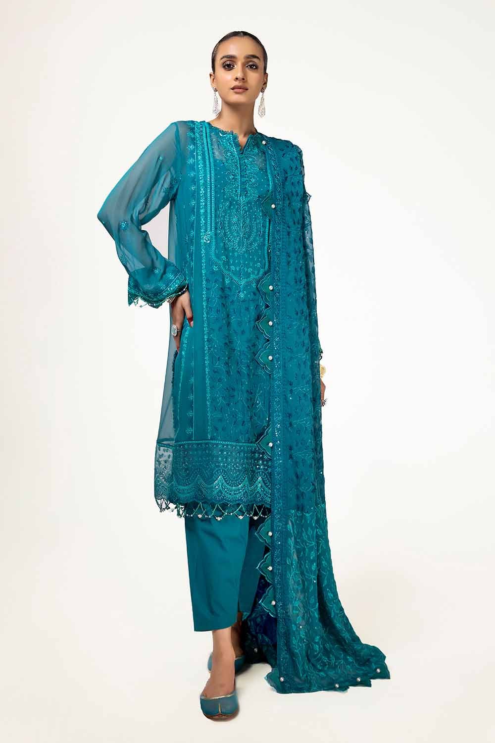 Gul Ahmed | Eid ul Adha Collection | FE-42024 - Pakistani Clothes for women, in United Kingdom and United States