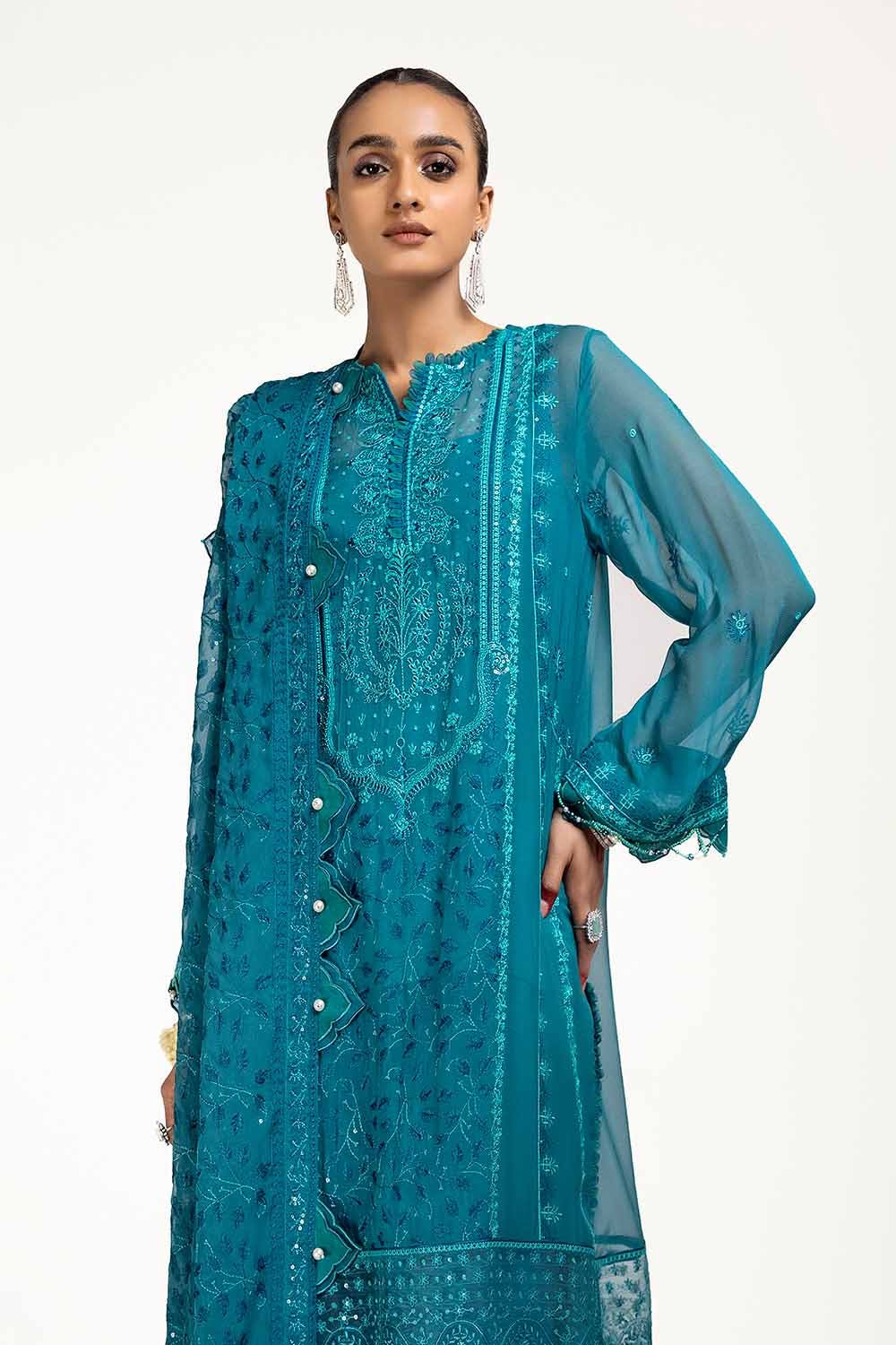 Gul Ahmed | Eid ul Adha Collection | FE-42024 - Pakistani Clothes for women, in United Kingdom and United States