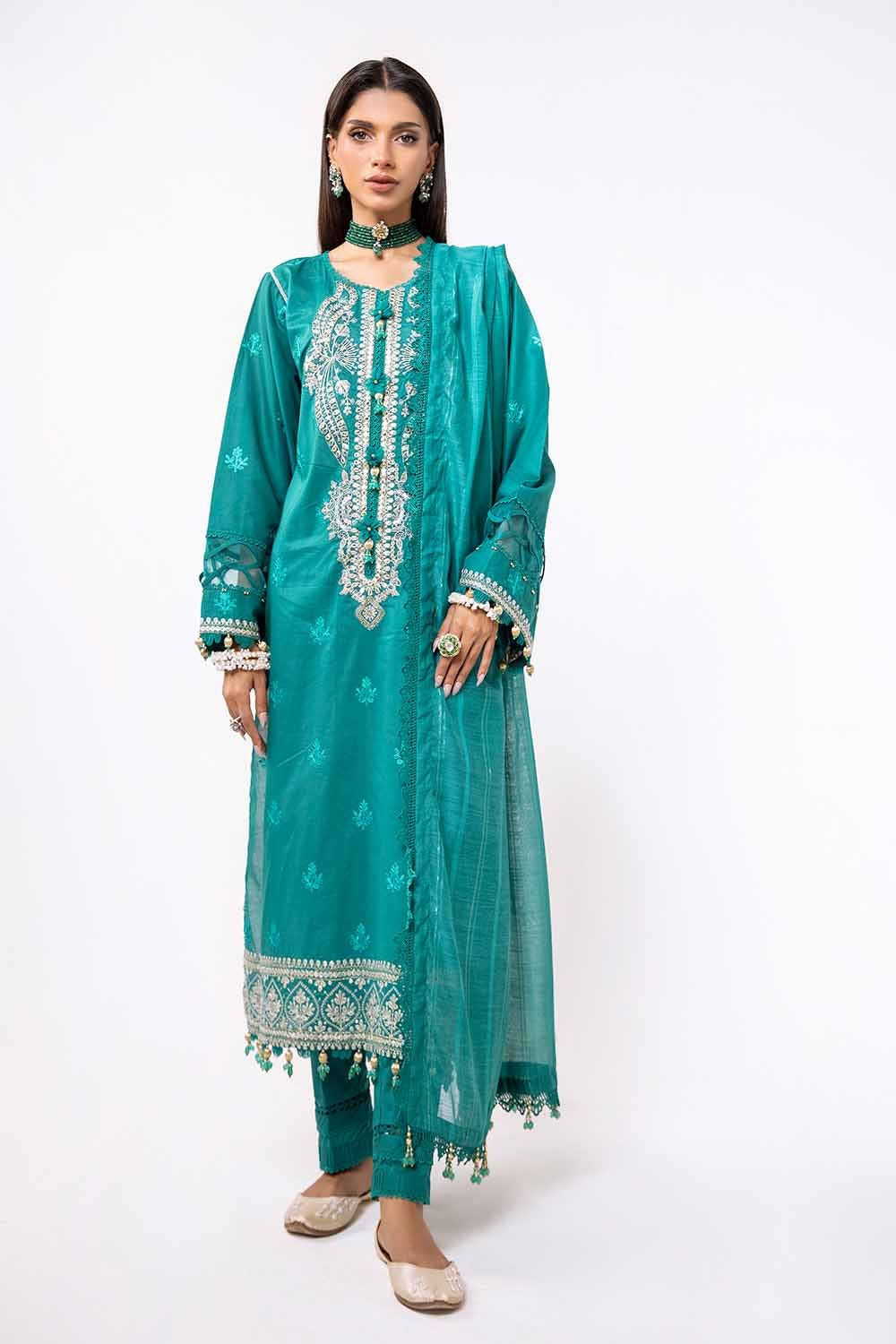 Gul Ahmed | Eid ul Adha Collection | FE-42063 - Pakistani Clothes for women, in United Kingdom and United States