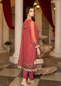 Strawberry | Rimjhim Chiffon Collection | FLS-RJ-003 - Pakistani Clothes for women, in United Kingdom and United States