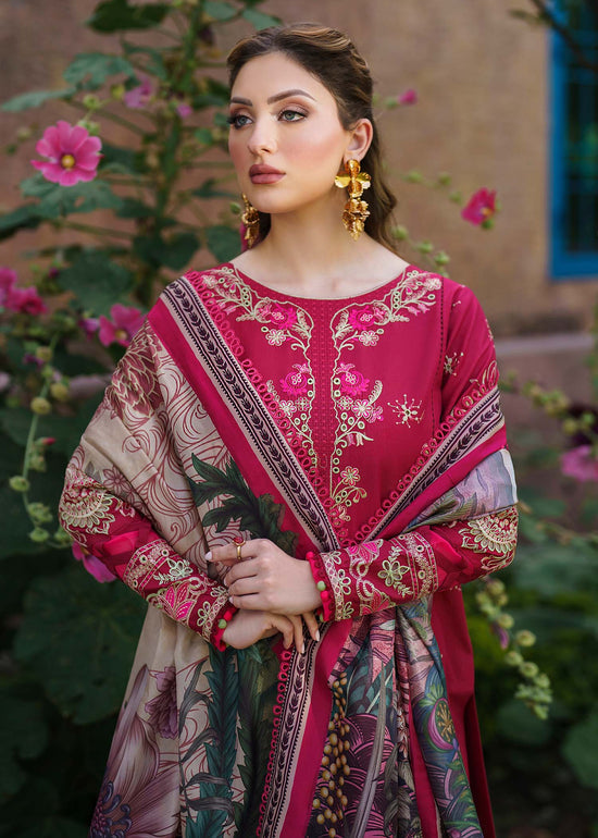 Shurooq | Luxury Lawn 24 | GAZELLE - Pakistani Clothes for women, in United Kingdom and United States