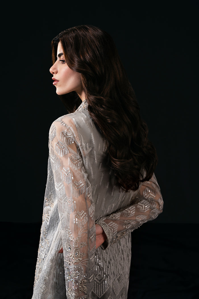Flossie | Charmuse Formals | MOONSTONE - Hoorain Designer Wear - Pakistani Ladies Branded Stitched Clothes in United Kingdom, United states, CA and Australia