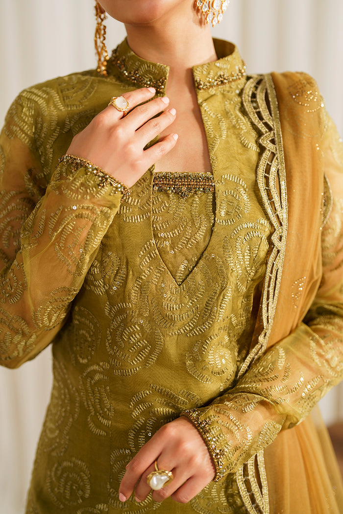 Flossie | Nightingale Formals | MAGNOLIA - Hoorain Designer Wear - Pakistani Ladies Branded Stitched Clothes in United Kingdom, United states, CA and Australia