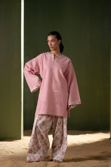 Saira Rizwan | Joolie Co ords | JOOLIE PINK - JBP25-08