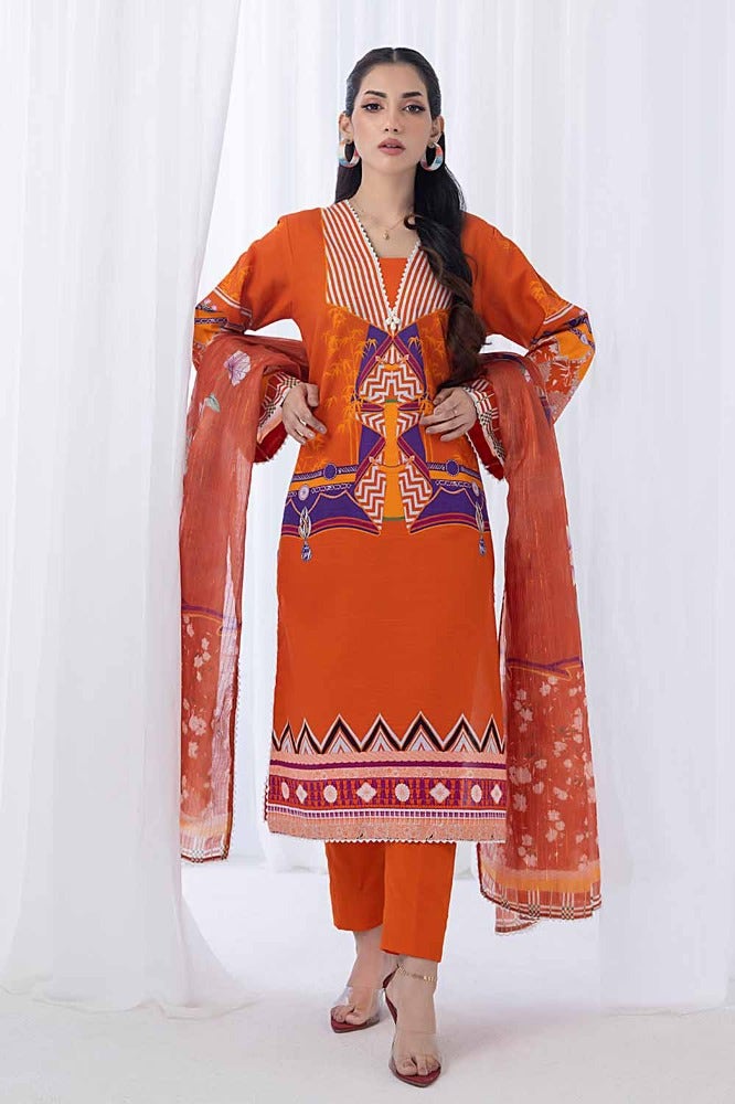 Gul Ahmed | Winter Collection 24 | Zari Stripe Dupatta WRF-32010