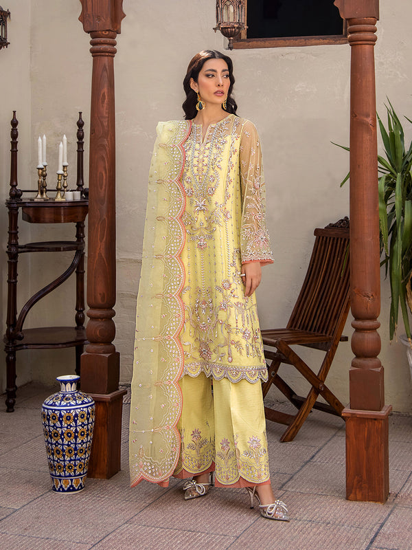 Fozia Khalid | Eid Edit 24 | Antheia - Hoorain Designer Wear - Pakistani Ladies Branded Stitched Clothes in United Kingdom, United states, CA and Australia