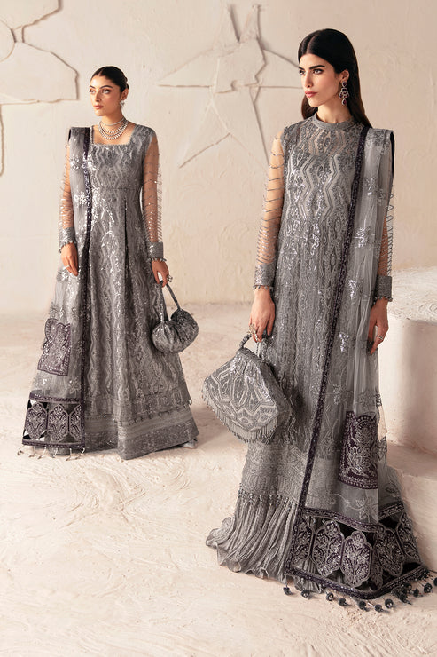 Alizeh | Heer Festive Collection 24 | ZOHAL- V17D07 - Hoorain Designer Wear - Pakistani Ladies Branded Stitched Clothes in United Kingdom, United states, CA and Australia