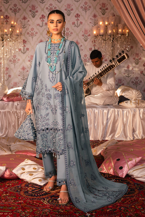 Alizeh | Rawayat Luxury Lawn 24 | Sahiba - Hoorain Designer Wear - Pakistani Ladies Branded Stitched Clothes in United Kingdom, United states, CA and Australia