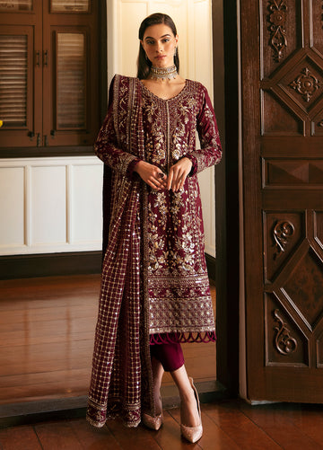 Gulaal | Luxury Pret | VALENTINA (GL-LP-24V1-20) - Pakistani Clothes for women, in United Kingdom and United States