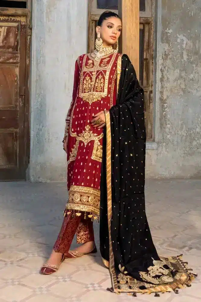 Gul Ahmed | Noor e Chasham | NS-32015 - Hoorain Designer Wear - Pakistani Ladies Branded Stitched Clothes in United Kingdom, United states, CA and Australia
