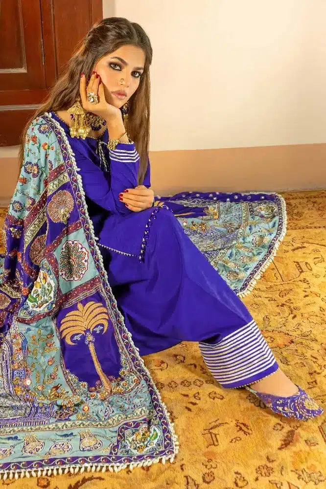Gul Ahmed | Noor e Chasham | NS-32010 - Hoorain Designer Wear - Pakistani Ladies Branded Stitched Clothes in United Kingdom, United states, CA and Australia