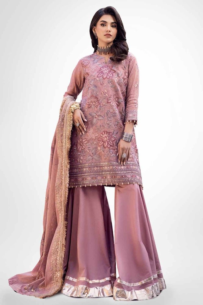 Gul Ahmed | Eid Collection | FE-42045 - Hoorain Designer Wear - Pakistani Designer Clothes for women, in United Kingdom, United states, CA and Australia