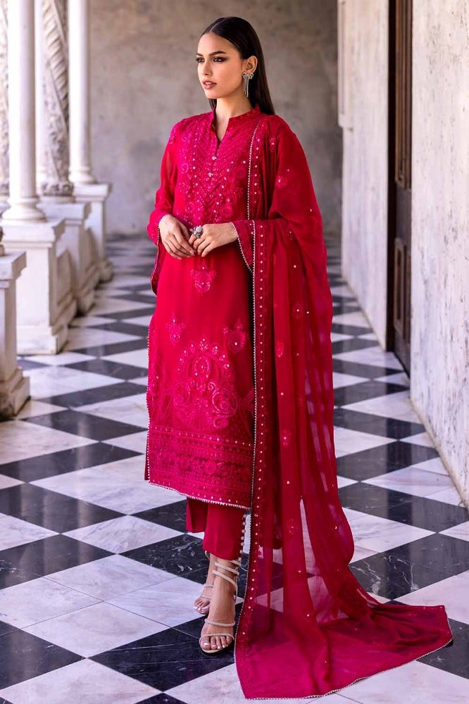 Gul Ahmed | Eid Collection | FE-42047 - Pakistani Clothes for women, in United Kingdom and United States