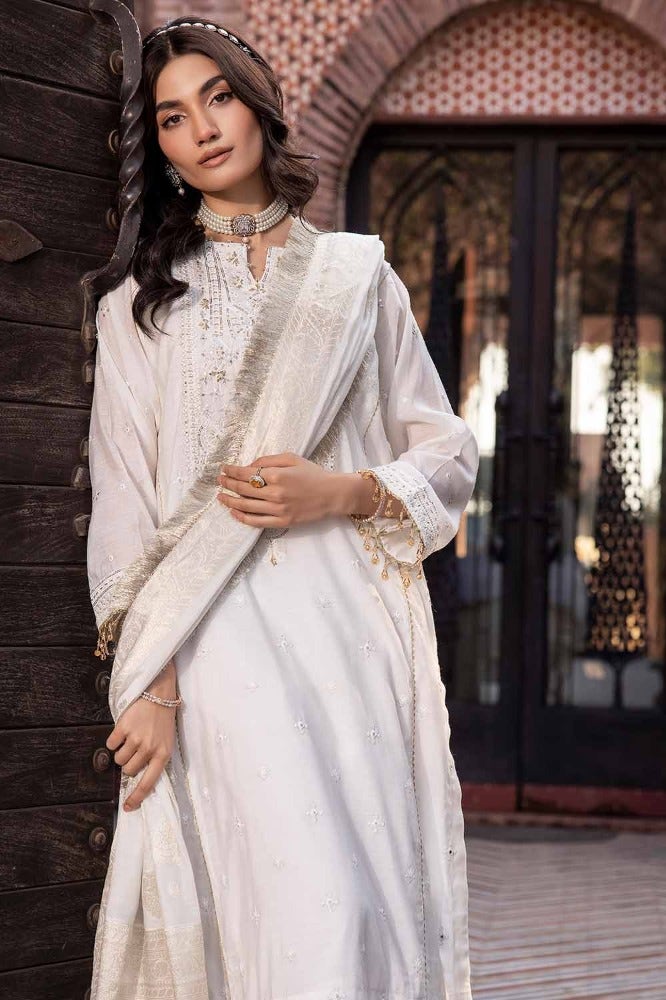 Gul Ahmed | Eid Collection | FE-42060 - Hoorain Designer Wear - Pakistani Ladies Branded Stitched Clothes in United Kingdom, United states, CA and Australia