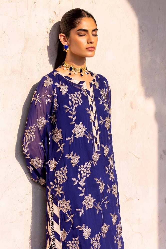 Gul Ahmed | Eid Collection | FE-42002 - Hoorain Designer Wear - Pakistani Ladies Branded Stitched Clothes in United Kingdom, United states, CA and Australia