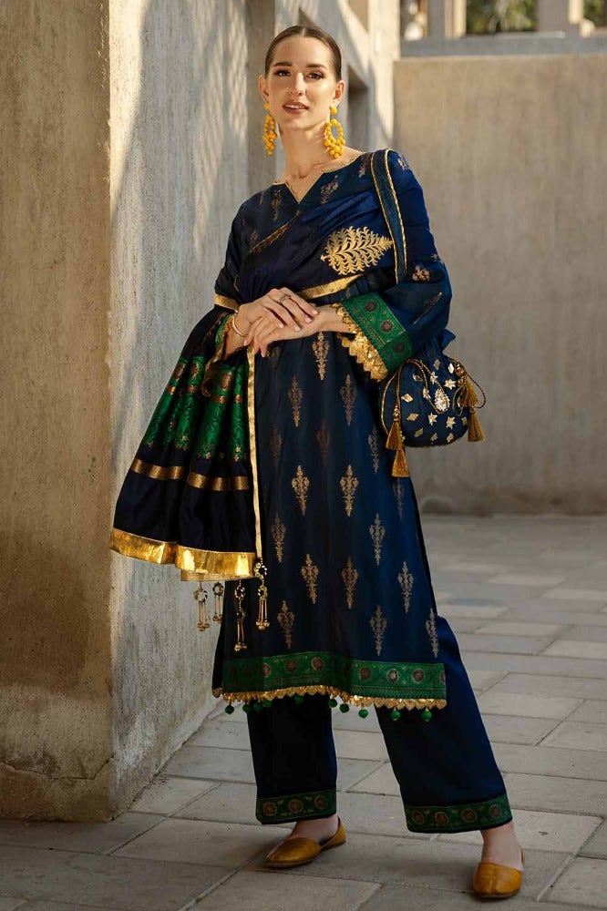 Gul Ahmed | Eid Collection | FE-42008 - Pakistani Clothes for women, in United Kingdom and United States