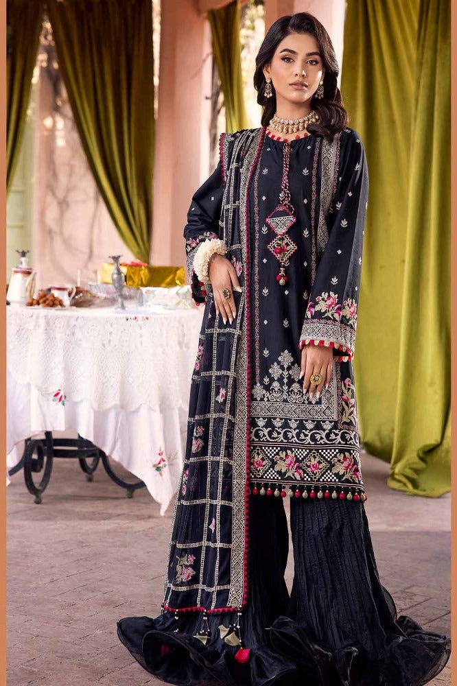 Gul Ahmed | Eid Collection | FE-42031 - Hoorain Designer Wear - Pakistani Ladies Branded Stitched Clothes in United Kingdom, United states, CA and Australia
