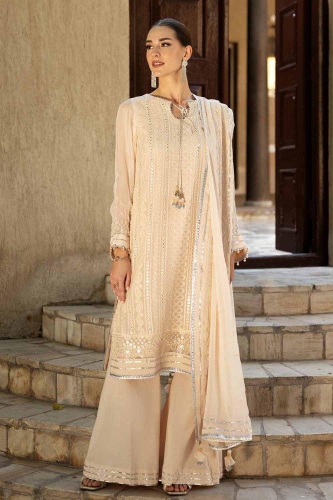 Gul Ahmed | Eid Collection | FE-42033 - Hoorain Designer Wear - Pakistani Ladies Branded Stitched Clothes in United Kingdom, United states, CA and Australia
