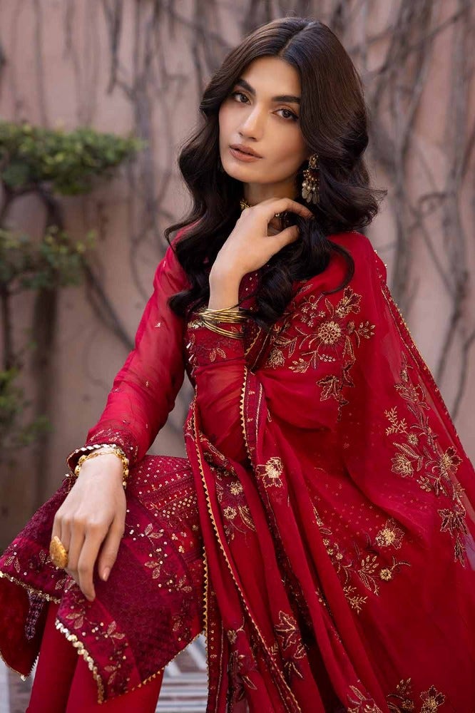 Gul Ahmed | Eid Collection | FE-42036 - Hoorain Designer Wear - Pakistani Ladies Branded Stitched Clothes in United Kingdom, United states, CA and Australia